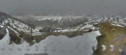 Archived image Webcam Panoramic View Damüls – Top station Uga Express 13:00