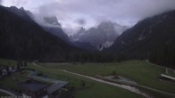 Archived image Webcam Dolomitenhof Sexten - Cross-Country Skiing Trail 05:00