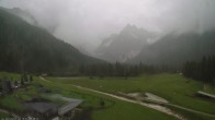Archived image Webcam Dolomitenhof Sexten - Cross-Country Skiing Trail 08:00