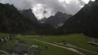 Archived image Webcam Dolomitenhof Sexten - Cross-Country Skiing Trail 13:00