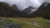 Archiv Foto Webcam Dolomitenhof Sexten - Blick auf die Langlaufloipe 11:00
