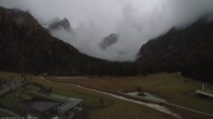 Archiv Foto Webcam Dolomitenhof Sexten - Blick auf die Langlaufloipe 15:00
