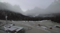 Archived image Webcam Dolomitenhof Sexten - Cross-Country Skiing Trail 06:00