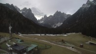 Archived image Webcam Dolomitenhof Sexten - Cross-Country Skiing Trail 06:00