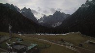 Archived image Webcam Dolomitenhof Sexten - Cross-Country Skiing Trail 07:00