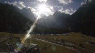 Archived image Webcam Dolomitenhof Sexten - Cross-Country Skiing Trail 10:00