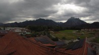 Archiv Foto Webcam Füssen: Hotel Sommer im Allgäu 09:00