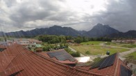Archiv Foto Webcam Füssen: Hotel Sommer im Allgäu 11:00