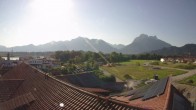 Archiv Foto Webcam Füssen: Hotel Sommer im Allgäu 07:00