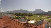 Archiv Foto Webcam Füssen: Hotel Sommer im Allgäu 11:00