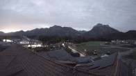Archiv Foto Webcam Füssen: Hotel Sommer im Allgäu 05:00