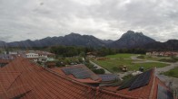 Archiv Foto Webcam Füssen: Hotel Sommer im Allgäu 11:00