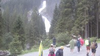 Archiv Foto Webcam Hanke&#39;s Café - Krimmler Wasserfälle 09:00