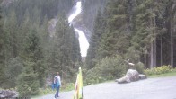 Archiv Foto Webcam Hanke&#39;s Café - Krimmler Wasserfälle 09:00