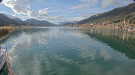 Archiv Foto Webcam Blick über den Weissensee 13:00