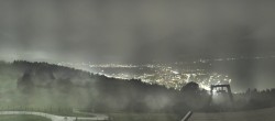 Archived image Webcam Pfänderbahn - Top Station 23:00