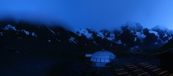 Archiv Foto Webcam Skigebiet Sulden: Panoramakamera Madritschhütte 03:00