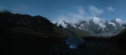 Archiv Foto Webcam Skigebiet Sulden: Panoramakamera Madritschhütte 01:00