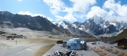 Archiv Foto Webcam Skigebiet Sulden: Panoramakamera Madritschhütte 11:00
