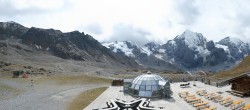 Archiv Foto Webcam Skigebiet Sulden: Panoramakamera Madritschhütte 13:00