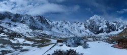 Archiv Foto Webcam Skigebiet Sulden: Panoramakamera Madritschhütte 23:00