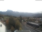 Archived image Webcam Train station Puchberg - view to the Schneeberg 07:00