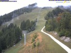 Archiv Foto Webcam Gemeindealpe Sesselbahn zum Gipfel 08:00