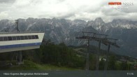 Archiv Foto Webcam Hinterstoder: Höss-Express Bergstation 10:00