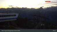 Archiv Foto Webcam Hinterstoder: Höss-Express Bergstation 00:00