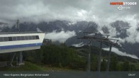 Archiv Foto Webcam Hinterstoder: Höss-Express Bergstation 08:00