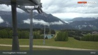 Archiv Foto Webcam Hinterstoder: Bergstation Hirschkogelbahn 09:00