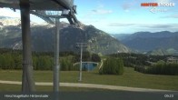 Archiv Foto Webcam Hinterstoder: Bergstation Hirschkogelbahn 08:00