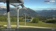 Archiv Foto Webcam Hinterstoder: Bergstation Hirschkogelbahn 09:00