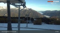 Archiv Foto Webcam Hinterstoder: Bergstation Hirschkogelbahn 07:00