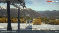 Archiv Foto Webcam Hinterstoder: Bergstation Hirschkogelbahn 10:00
