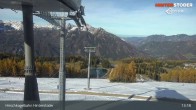 Archiv Foto Webcam Hinterstoder: Bergstation Hirschkogelbahn 12:00