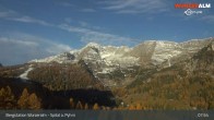 Archiv Foto Webcam Panoramabild Wurzeralm Bergstation 07:00