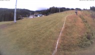 Archived image Webcam Mid station of the Tauern Seilbahn (1381m) 19:00