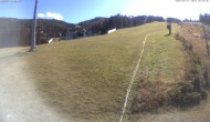 Archived image Webcam Mid station of the Tauern Seilbahn (1381m) 13:00