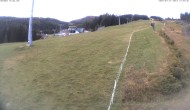 Archived image Webcam Mid station of the Tauern Seilbahn (1381m) 07:00