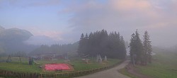 Archiv Foto Webcam Fieberbrunn: Mittelstation Streuböden 06:00