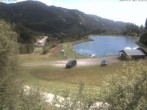 Archived image Webcam Grüblsee ski area Präbichl 11:00