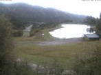 Archived image Webcam Grüblsee ski area Präbichl 19:00
