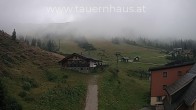 Archived image Webcam Planneralm: View Tauern House 06:00