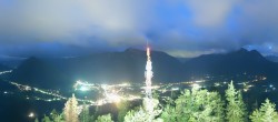 Archiv Foto Webcam Altaussee Tressensteinwarte 19:00