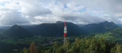 Archived image Webcam Altaussee - Lookout Tower Tressensteinwarte 08:00