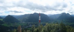 Archived image Webcam Altaussee - Lookout Tower Tressensteinwarte 13:00