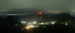 Archived image Webcam Altaussee - Lookout Tower Tressensteinwarte 23:00