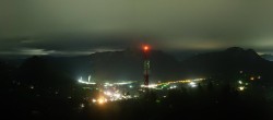 Archived image Webcam Altaussee - Lookout Tower Tressensteinwarte 01:00