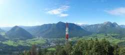 Archived image Webcam Altaussee - Lookout Tower Tressensteinwarte 09:00